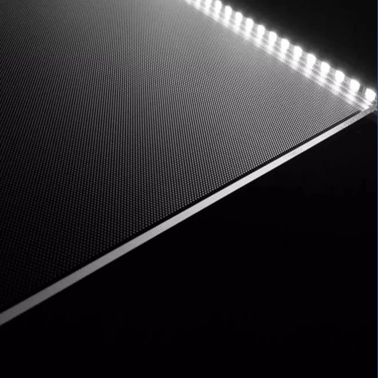 Lazer Gravür Led Işık Kılavuzu Paneli Akrilik Levha